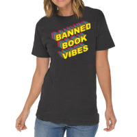 Banned Book Vibes Vintage Rainbow Funny Vintage T-shirt | Artistshot