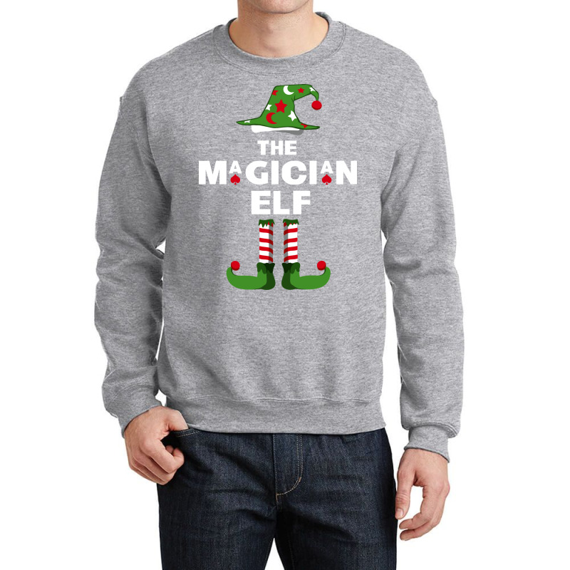 The Magician Elf Matching Family Christmas Pajama Crewneck Sweatshirt | Artistshot