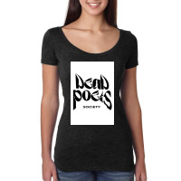 Minimalist 80s Dead Poets Society Women's Triblend Scoop T-shirt | Artistshot