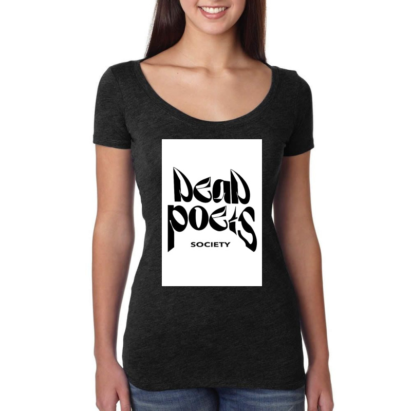 Minimalist 80s Dead Poets Society Women's Triblend Scoop T-shirt by leonmolea | Artistshot