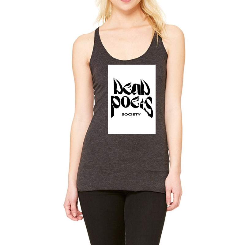 Minimalist 80s Dead Poets Society Racerback Tank by leonmolea | Artistshot