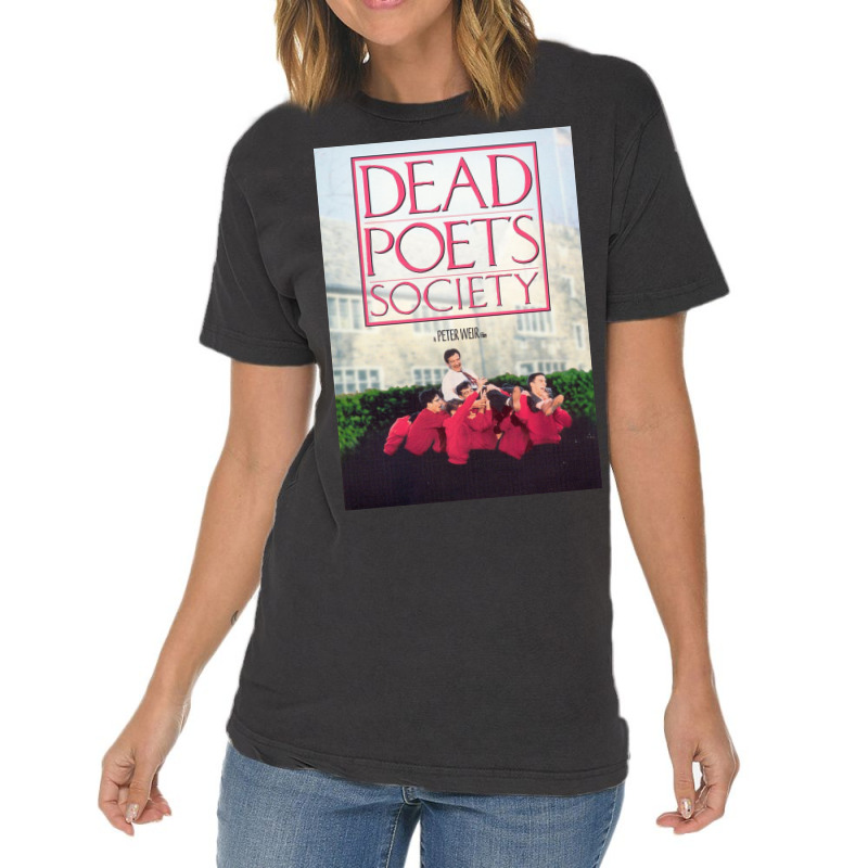 O Captain My Captain! Dead Poets Society Vintage T-shirt | Artistshot