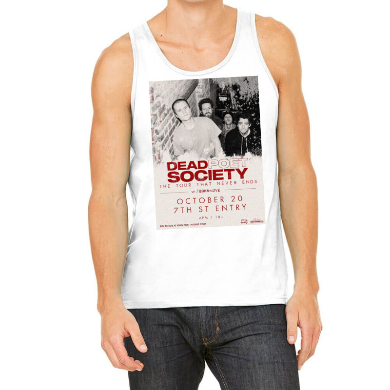 Retro Tour Dead Poets Society Tank Top | Artistshot