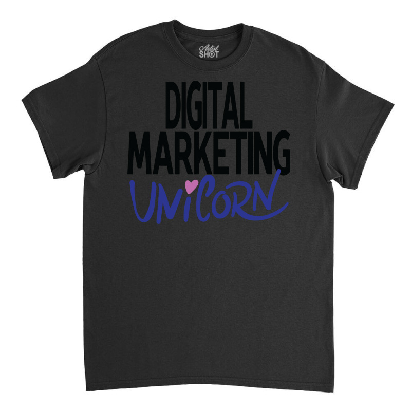 Digital Marketing Unicorn Nature Classic T-shirt | Artistshot