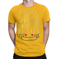 Happy Anniversary 8 Year Wedding Anniversary For H T-shirt | Artistshot