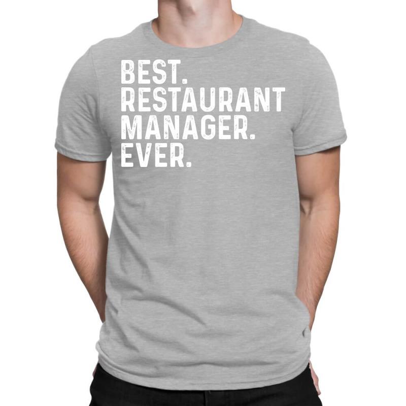 Best Restaurant Manager Ever Vintage T-Shirt by efobitrivan6 | Artistshot