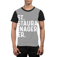 Best Restaurant Manager Ever Vintage Graphic T-shirt | Artistshot