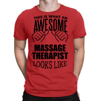 Massage Therapist Blue T-shirt | Artistshot