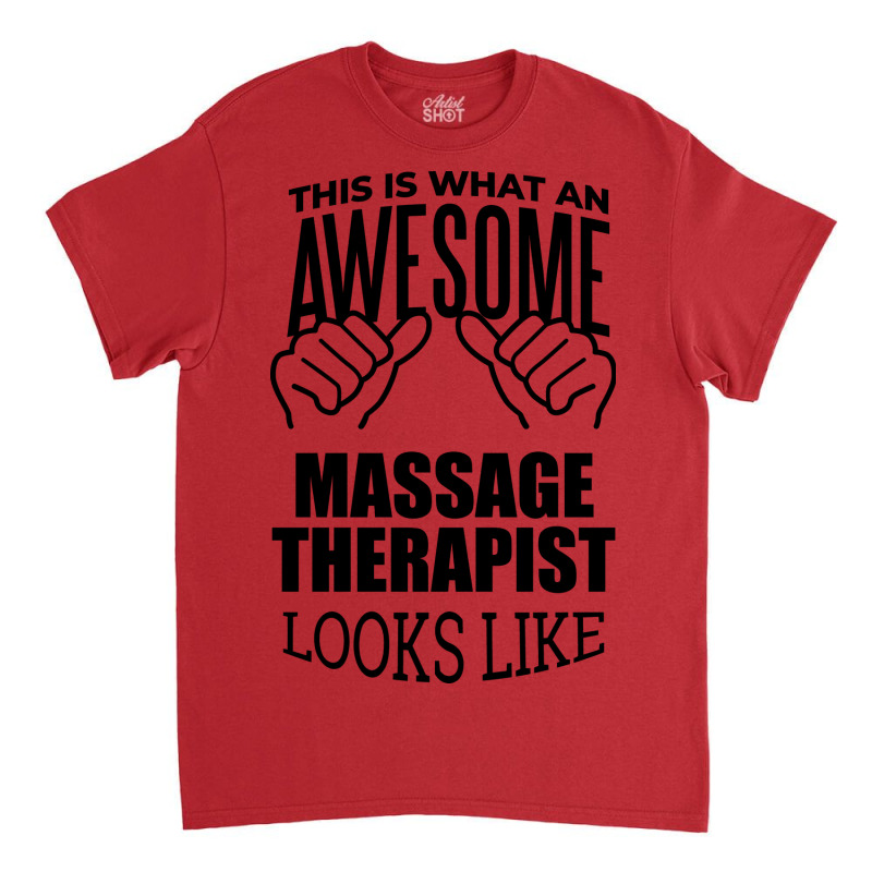 Massage Therapist Blue Classic T-shirt by gawuanafulz | Artistshot