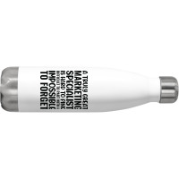 A Truly Great Marketing Specialist Is Hard To Find Stainless Steel Water Bottle | Artistshot