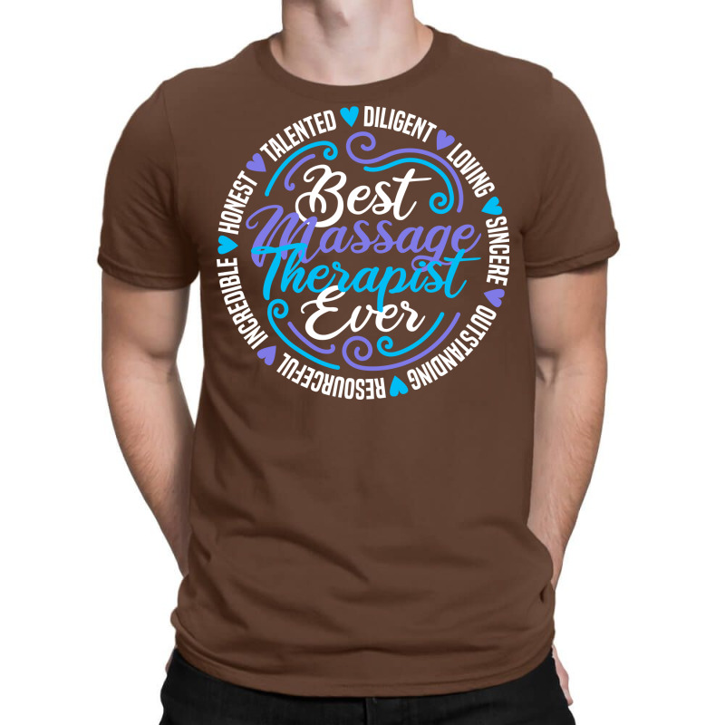 Best Massage Therapist Physical Therapy Stars T-Shirt by gawuanafulz | Artistshot