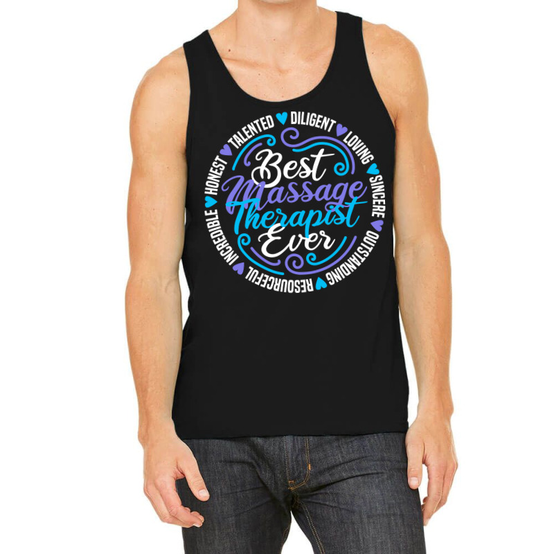 Best Massage Therapist Physical Therapy Stars Tank Top by gawuanafulz | Artistshot