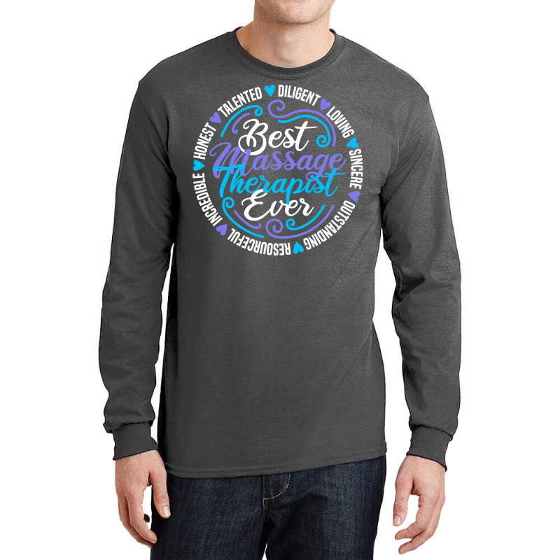 Best Massage Therapist Physical Therapy Stars Long Sleeve Shirts by gawuanafulz | Artistshot