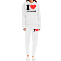 I Love Massage Cool Hoodie & Jogger Set | Artistshot