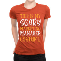 This Is My Scary Marketing Manager Costume Tumblr Ladies Fitted T-shirt | Artistshot