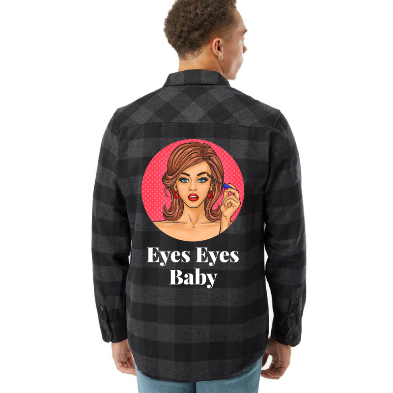 Eye Makeup Aesthetic Flannel Shirt | Artistshot