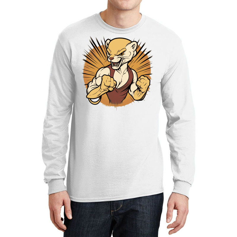 Weasel Master Angry Long Sleeve Shirts by Stephens19 | Artistshot