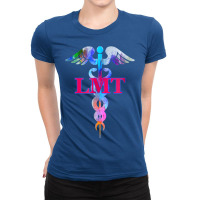 Lmt Licensed Massage Therapist Caduceus Love Ladies Fitted T-shirt | Artistshot