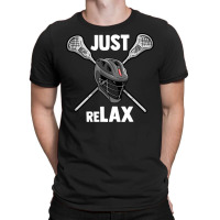 Lacrosse Players Throw Cue Ball Lax Crossstick (3) T-shirt | Artistshot