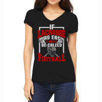 Lacrosse Ball Lax Player Gift Women's V-neck T-shirt | Artistshot