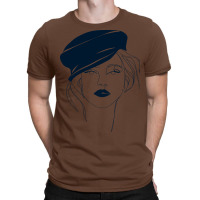 French Girl Green T-shirt | Artistshot