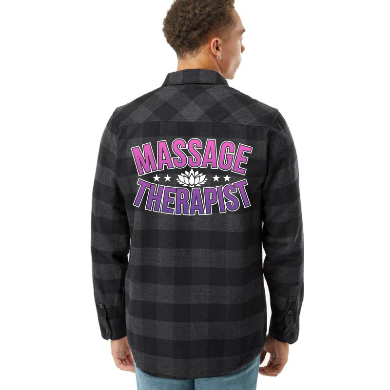 Massage Therapist Red Hippie Flannel Shirt by dhapamuizzq | Artistshot