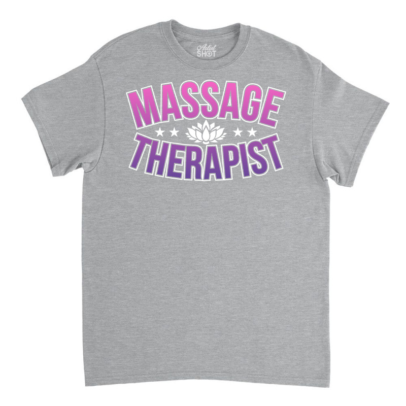 Massage Therapist Red Hippie Classic T-shirt by dhapamuizzq | Artistshot