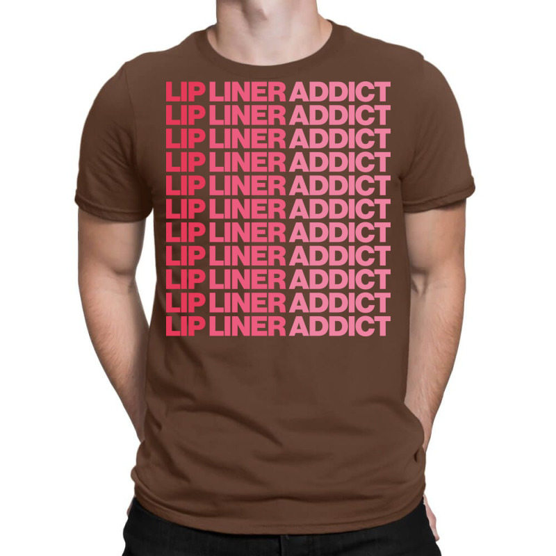 Haute Leopard Lip Liner Addict Stylish Graphic Blu T-shirt | Artistshot