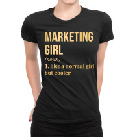 Marketing Manager Aesthetic Travel Ladies Fitted T-shirt | Artistshot