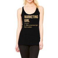 Marketing Manager Aesthetic Travel Racerback Tank | Artistshot