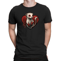 Weasel Valentine T-shirt | Artistshot