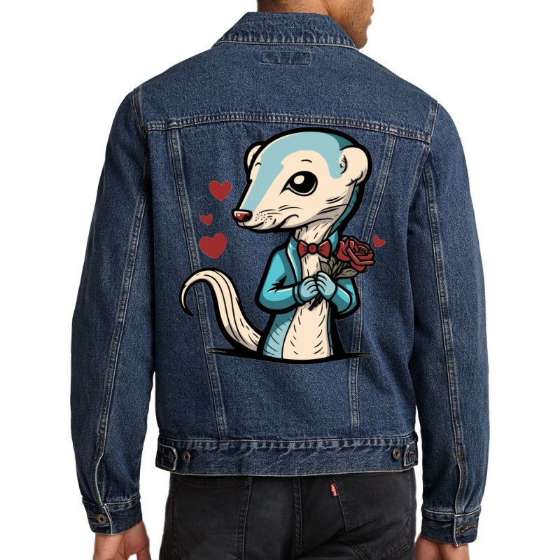 Weasel Valentine Men Denim Jacket by UrielTurner100 | Artistshot