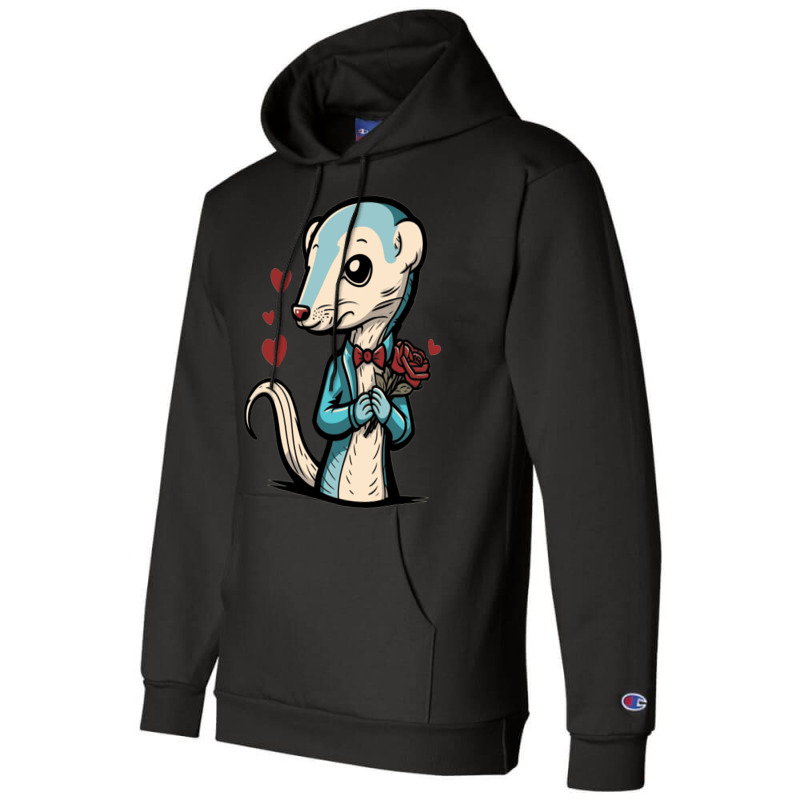 Weasel Valentine Champion Hoodie by UrielTurner100 | Artistshot