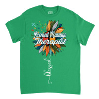 Blessed Licensed Massage Therapist Travel Classic T-shirt | Artistshot