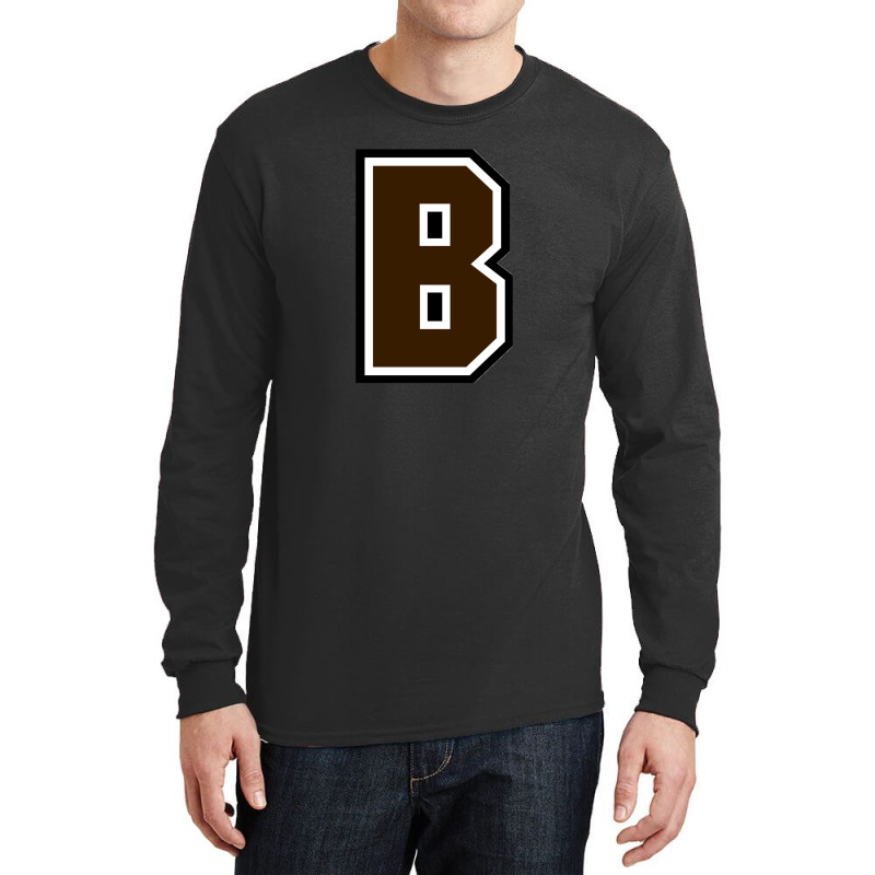 Brown Bears Wordmark Long Sleeve Shirts by SportZen | Artistshot