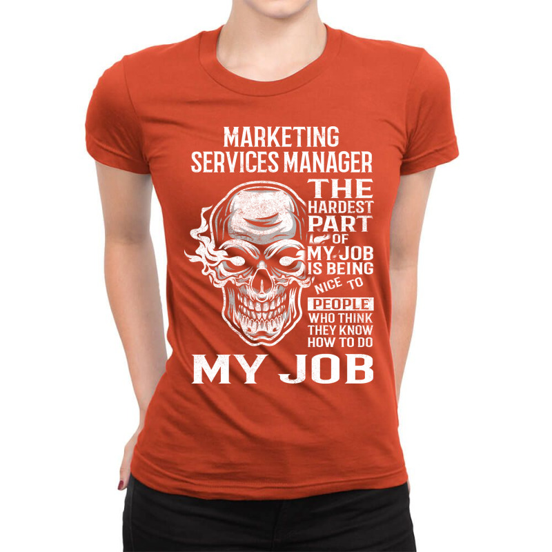 Marketing Services Manager T  The Hardest Part Gif Ladies Fitted T-Shirt by vaeziyonsei4 | Artistshot