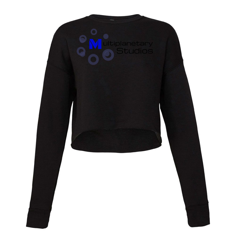 Multiplanetary Studios Original Edition Retro Cropped Sweater by tokitorudelly | Artistshot