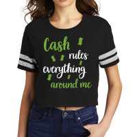 Money Cash Capitalism Dollar Euro Money Rich (12) Scorecard Crop Tee | Artistshot