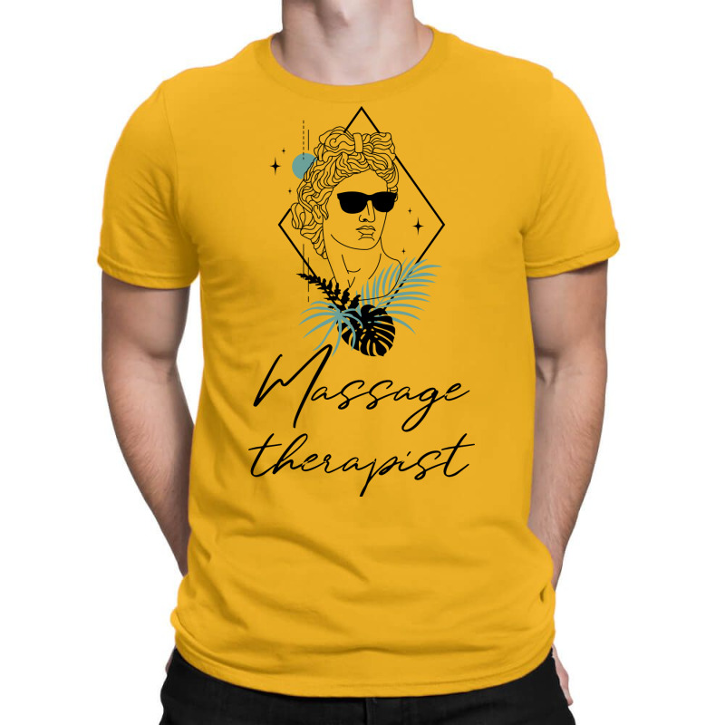 Massage Therapist Antique Greek God Design T-Shirt by nolljyaull | Artistshot