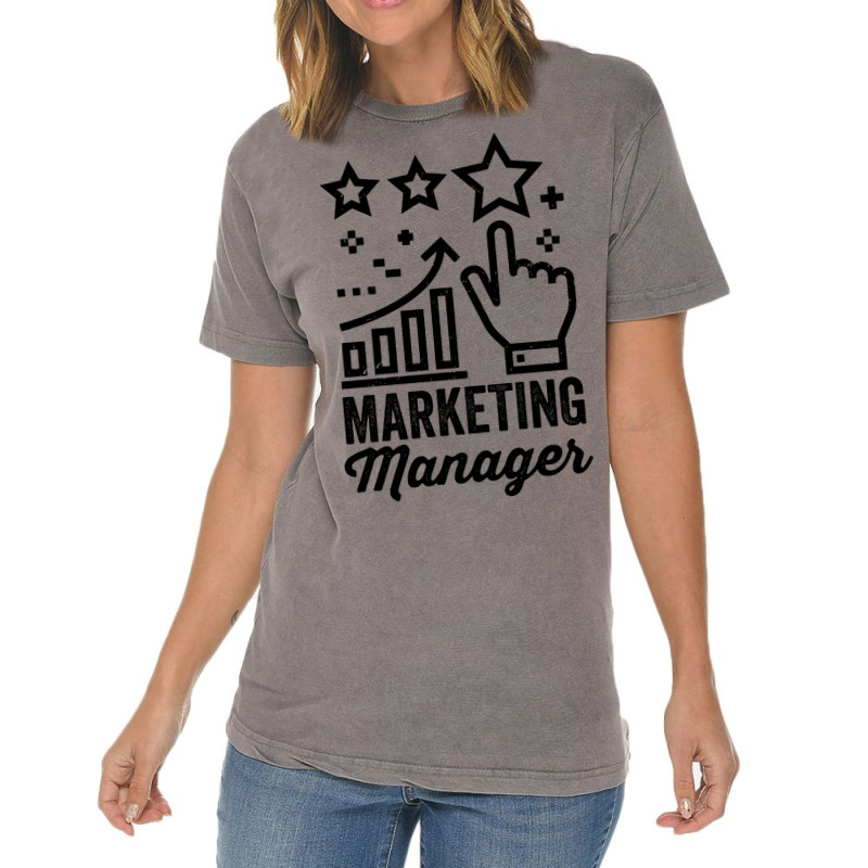 Marketing Manager Girl Gift Vintage T-Shirt by digsbytobozw | Artistshot