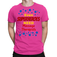 Massage Therapist Funny Work Quote Retro Style Des T-shirt | Artistshot