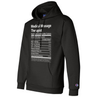 Medical Massage Therapist Nutritional And Undeniab Champion Hoodie | Artistshot