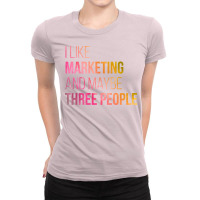 Marketing Manager Nature Yellow Ladies Fitted T-shirt | Artistshot