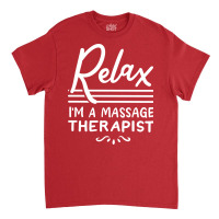 Massage Therapist Massage Therapy Nostalgia Classic T-shirt | Artistshot