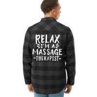 Massage Therapist Hipster Quote Flannel Shirt | Artistshot