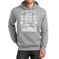 Sorry This Massage Therapist Is Taken Vintage Unisex Hoodie | Artistshot