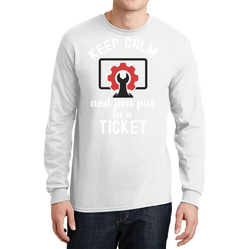 Help Desk Technician, Computer Technician129 Long Sleeve Shirts | Artistshot