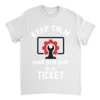 Help Desk Technician, Computer Technician129 Classic T-shirt | Artistshot