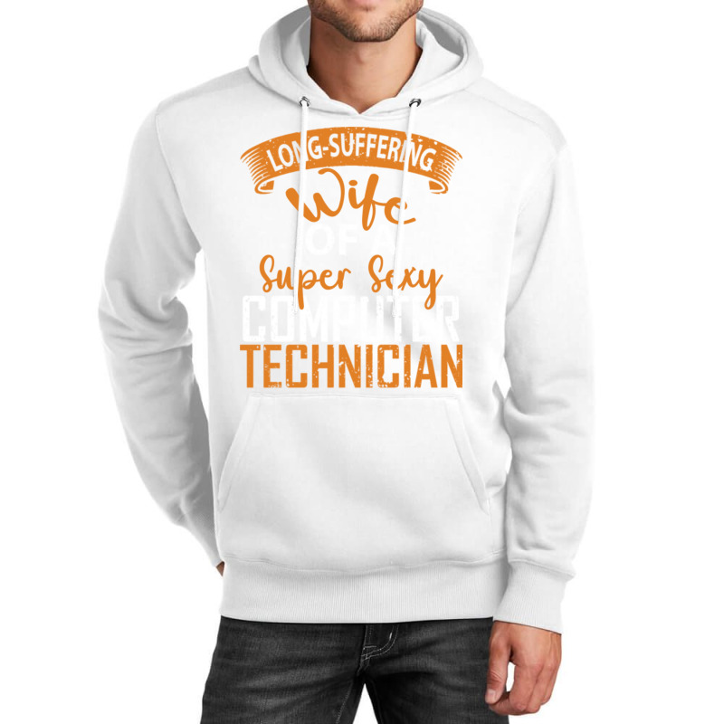 Helpdesk Support Wife, Computer Support Technician Unisex Hoodie | Artistshot