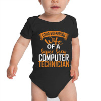 Helpdesk Support Wife, Computer Support Technician Baby Bodysuit | Artistshot